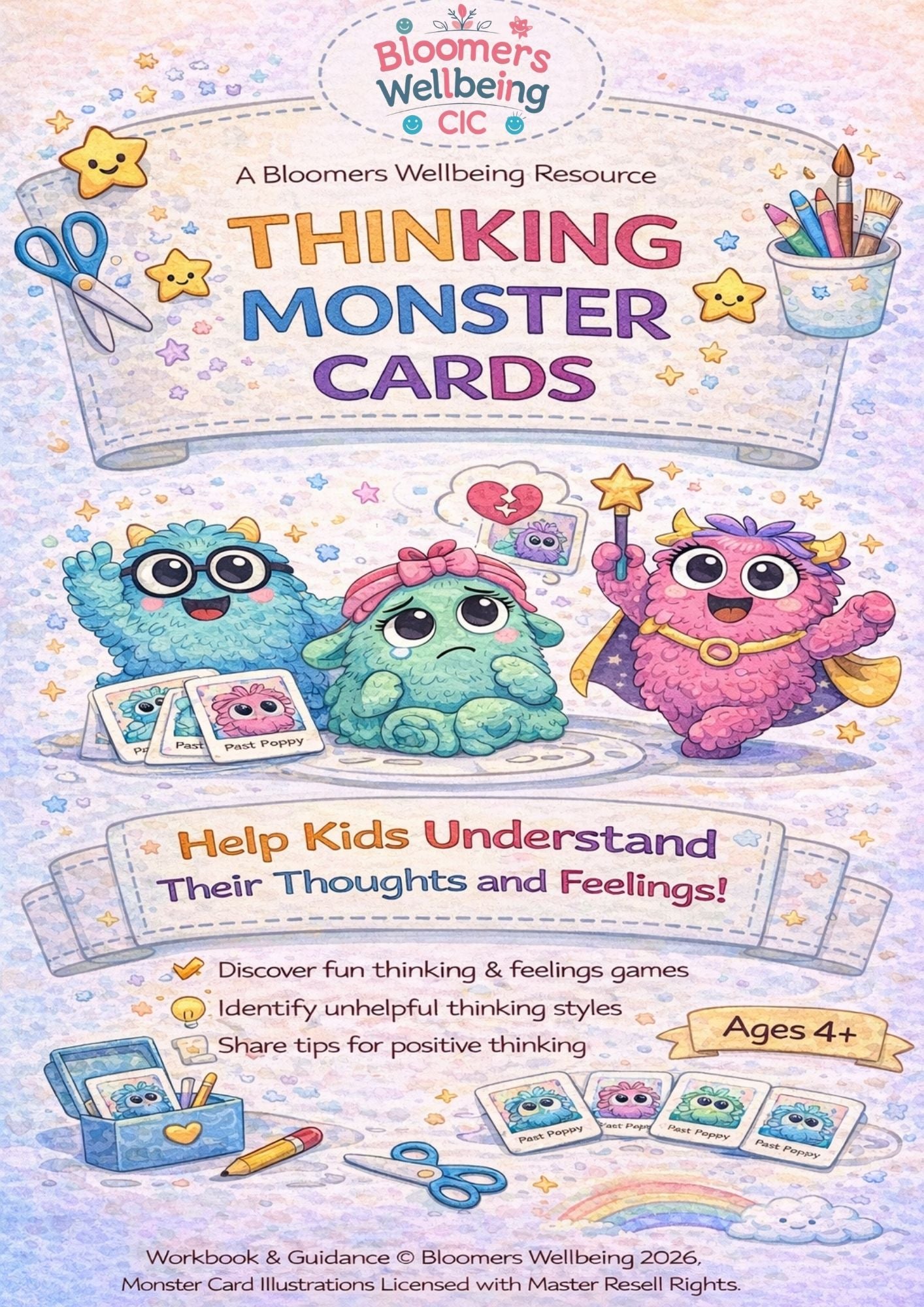 Monster Thinking Cards (digital download) for ages 4+